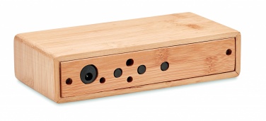 Logotrade promotional items photo of: Wireless charger in bamboo 5W