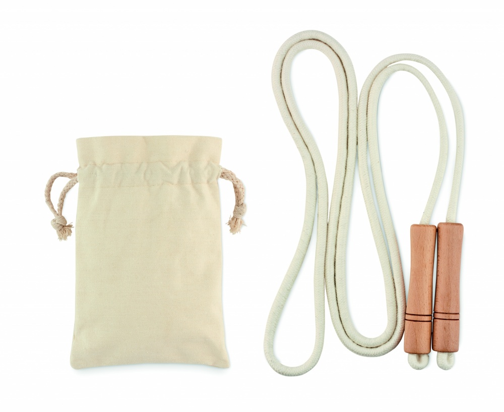 Logotrade corporate gift picture of: Cotton skipping rope
