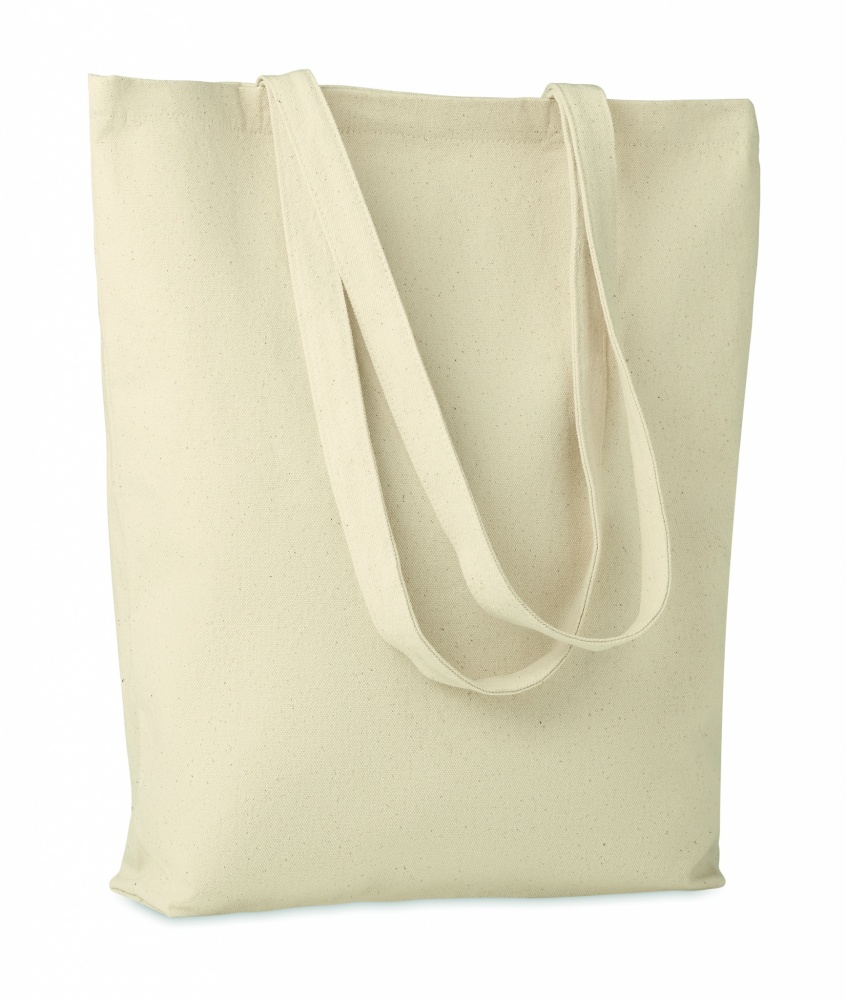 Logotrade promotional gift picture of: Canvas shopping bag 270 gr/m²