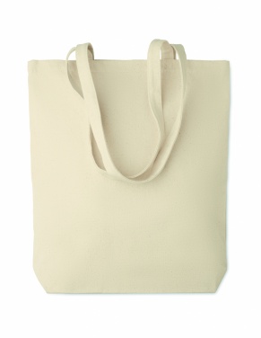 Logo trade promotional items image of: Canvas shopping bag 270 gr/m²