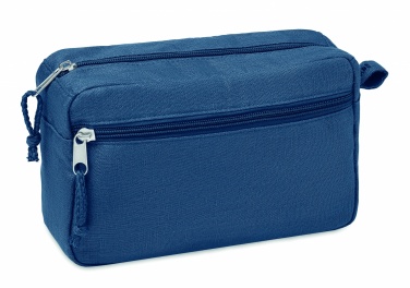 Logo trade business gifts image of: Hemp toilet bag hemp 200 gr/m²