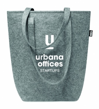 Logotrade promotional gift image of: RPET felt shopping bag