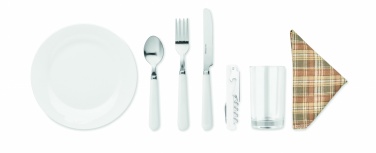 Logotrade promotional merchandise photo of: Wicker picnic basket 4 people