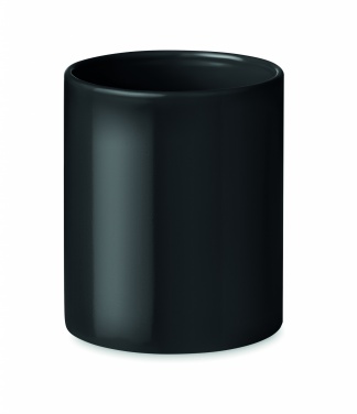 Logo trade promotional giveaways image of: Coloured ceramic mug 300ml