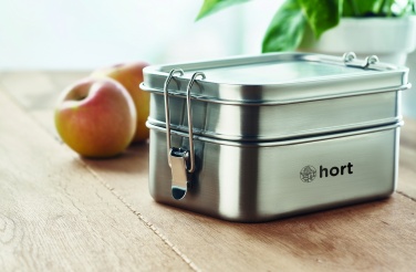 Logo trade promotional gift photo of: Stainless steel lunch box