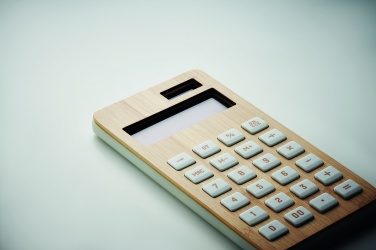 Logotrade business gift image of: 12 digit bamboo calculator