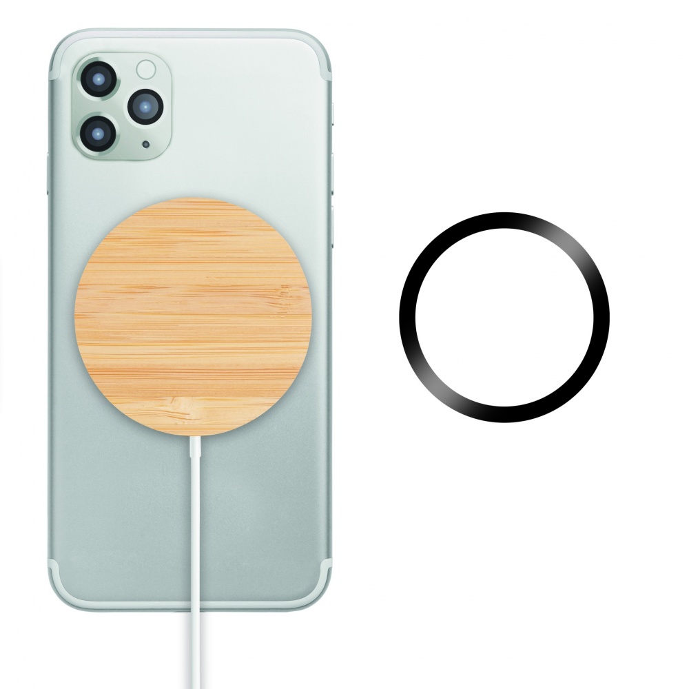 Logo trade advertising product photo of: Magnetic Wireless charger 10W