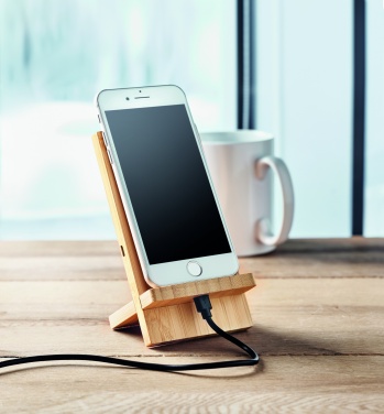 Logo trade promotional gifts image of: Wireless charger stand 10W