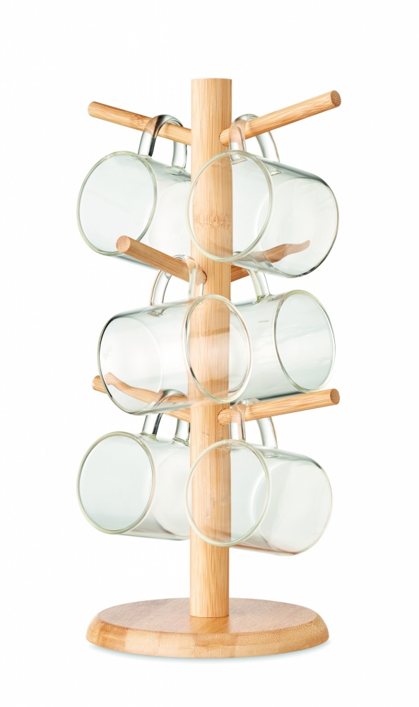 Logotrade promotional merchandise picture of: Bamboo cup set holder
