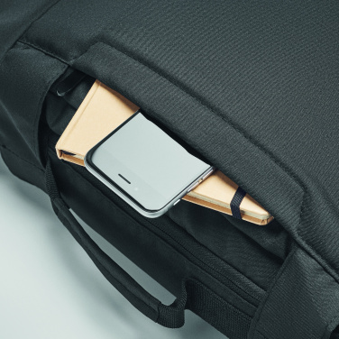 Logotrade promotional item picture of: Laptop backpack in 300D RPET