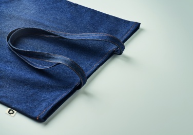 Logotrade corporate gift picture of: Recycled denim shopping bag