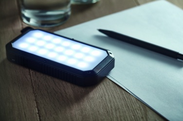 Logo trade corporate gifts image of: solar charger 8000 mAh