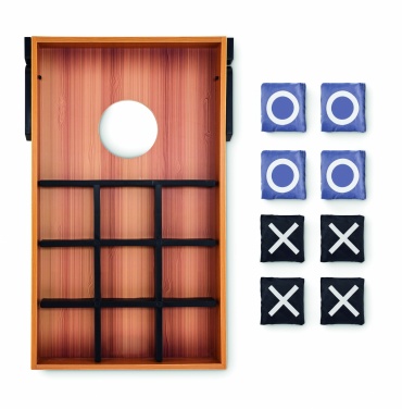 Logotrade business gifts photo of: Double sided MDF game set