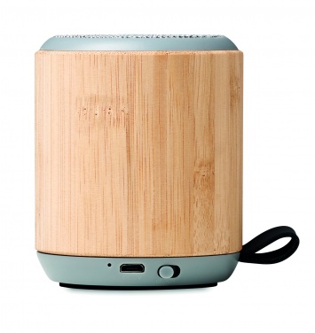 Logotrade corporate gift picture of: 5.3 wireless bamboo speaker
