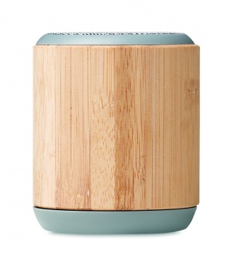 Logo trade advertising products image of: 5.3 wireless bamboo speaker