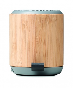 Logo trade promotional gift photo of: 5.3 wireless bamboo speaker