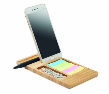 Logotrade promotional merchandise photo of: Bamboo desk phone stand