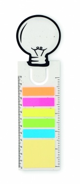 Logotrade promotional products photo of: Seed paper bookmark w/memo pad