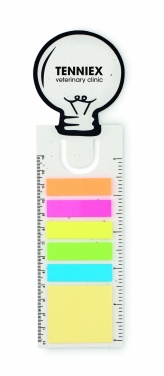 Logo trade promotional giveaways picture of: Seed paper bookmark w/memo pad