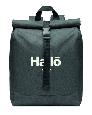 Logotrade advertising product picture of: 600D RPET 2 tone backpack