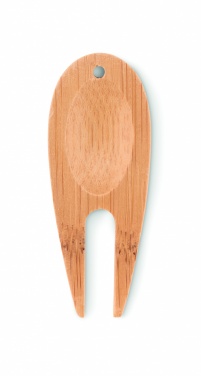 Logotrade promotional product picture of: Bamboo golf divot tool