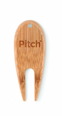 Logo trade corporate gift photo of: Bamboo golf divot tool