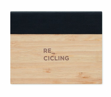 Logotrade promotional product picture of: Bamboo sticky note memo pad