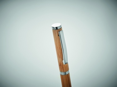 Logotrade corporate gift image of: Bamboo gel pen