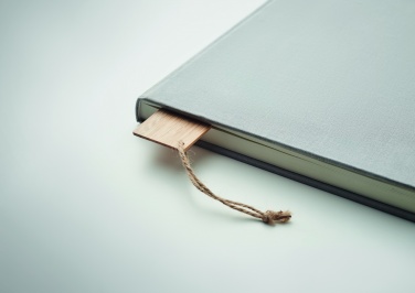 Logo trade business gift photo of: Bamboo bookmark