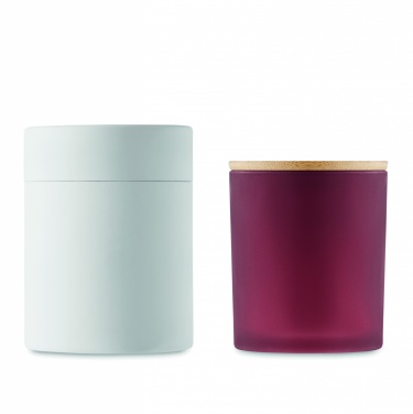 Logotrade promotional item image of: Plant based wax candle 280 gr