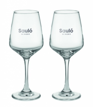 Logotrade promotional merchandise photo of: Set of 2 wine glasses