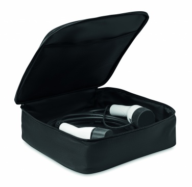 Logo trade promotional item photo of: 600D RPET cable car bag