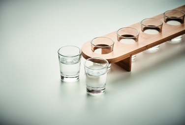 Logo trade promotional merchandise photo of: Set of 6 shot glasses
