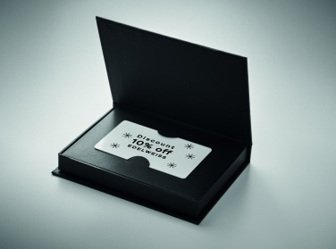 Logo trade promotional merchandise image of: Gift card box