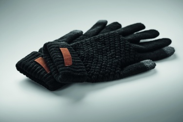 Logotrade promotional gift image of: Rpet tactile gloves