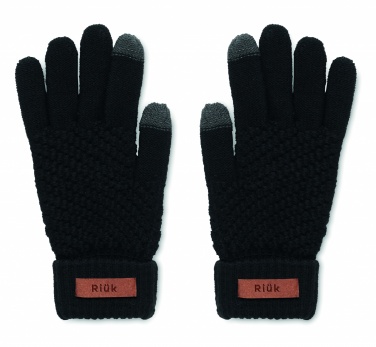 Logo trade advertising product photo of: Rpet tactile gloves