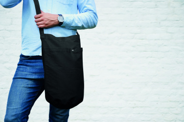 Logo trade promotional giveaways image of: Canvas shopping bag 270 gr/m²