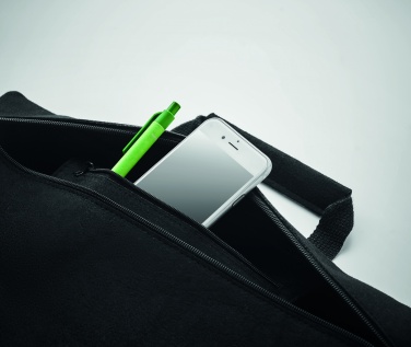 Logo trade promotional giveaways picture of: RPET felt zippered laptop bag