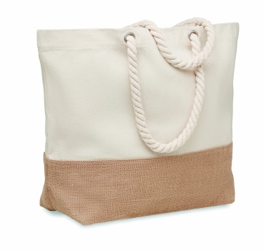 Logo trade advertising products image of: Canvas beach bag 280 gr/m²