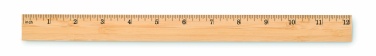 Logo trade advertising products image of: Ruler in bamboo 30 cm