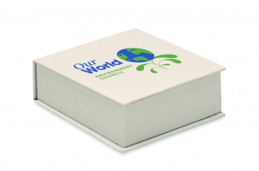Logo trade promotional products image of: Recycled milk carton memo pad