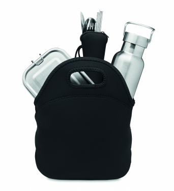 Logotrade promotional gift image of: Lunch set in stainless steel