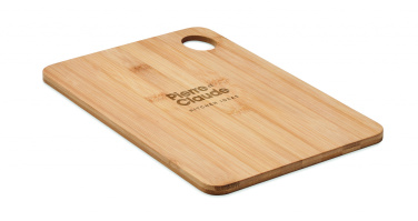 Logo trade corporate gifts picture of: Large bamboo cutting board