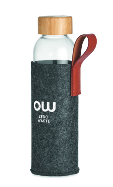 Logo trade business gift photo of: Glass bottle 500 ml