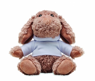 Logotrade promotional giveaway image of: Dog plush wearing a hoodie