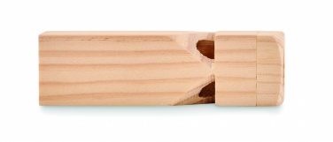 Logo trade advertising products image of: Wooden train whistle