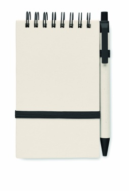 Logo trade corporate gift photo of: A6 milk carton notebook set