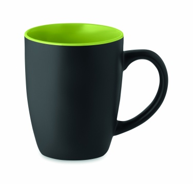 Logo trade promotional item photo of: Two tone ceramic mug 290 ml