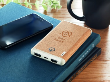 Logo trade promotional gifts image of: Wireless 10000mAh PowerBank