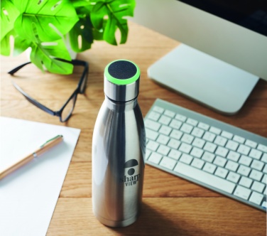 Logo trade promotional merchandise photo of: Double wall bottle 500 ml